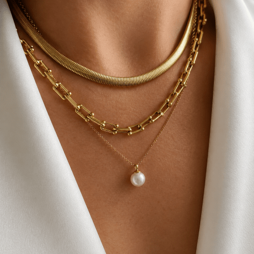 Cabo Necklace Gold 