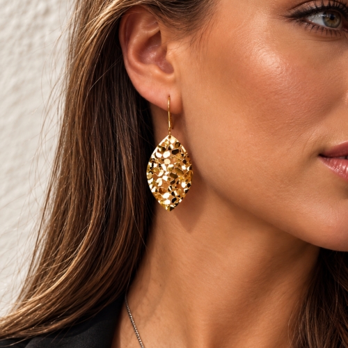 Leaf Small Earring Gold