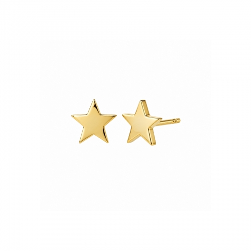 Star Stud Earring Gold