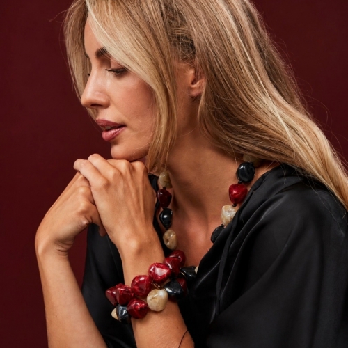 Vibe Resin Bracelet Red