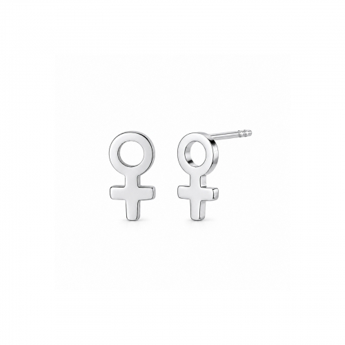 Woman Stud Earring Silver